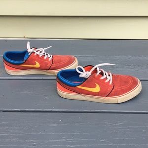 Nike SB Stefan Janoski red blue shoes sale
